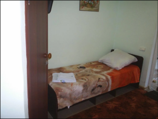 Гостиница Уютный Дворик Туапсе Бюджетный двухместный номер с 2 отдельными кроватями-3