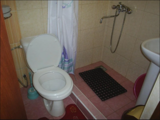 Гостиница Уютный Дворик Туапсе Бюджетный двухместный номер с 2 отдельными кроватями-4